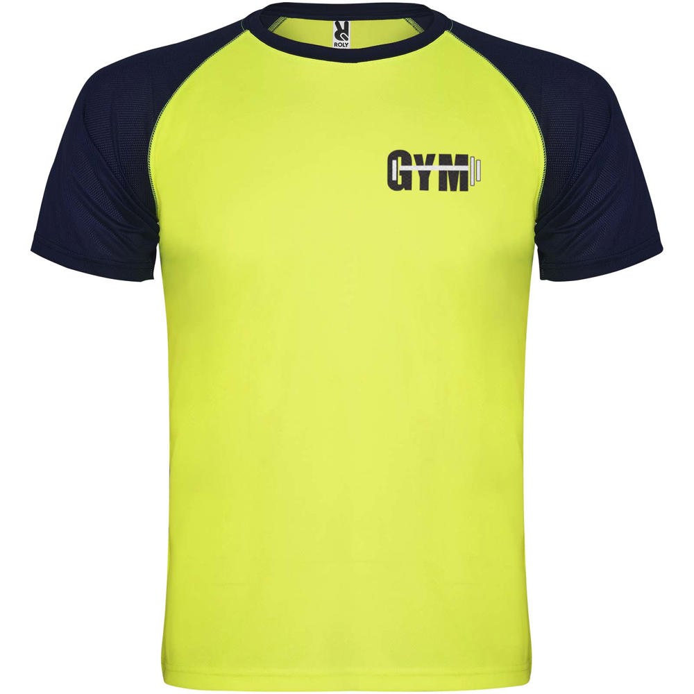 Indianapolis 140 g/m² unisex sportshirt met korte mouwen