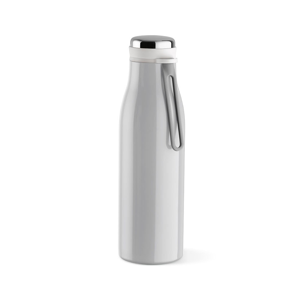 Arkansas 500 fles gerecycled roestvrij staal 495 ml - Lichtgrijs