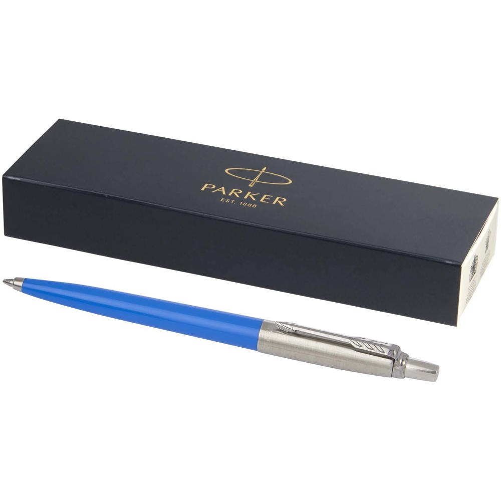 Parker Jotter gerecyclede balpen (blauwe inkt) - bedrukt of onbedrukt verkrijgbaar - Process blue