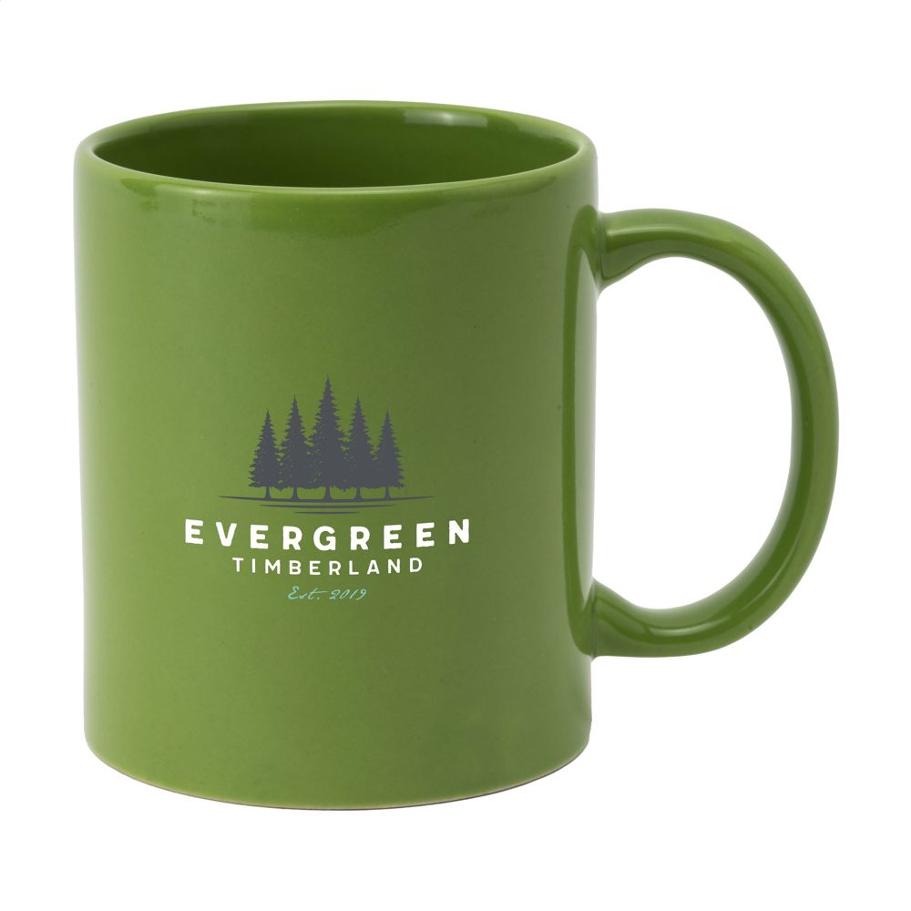 Kitty Mug 350 ml mok - met logo of onbedrukt bestellen - lichtgroen/lichtgroen