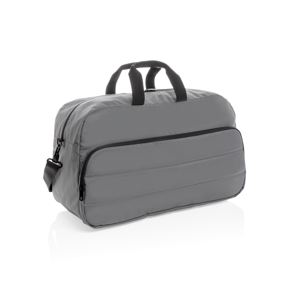 Impact AWARE™ RPET weekendtas - bedrukt of onbedrukt verkrijgbaar - antraciet (± PMS Cool Grey 11)