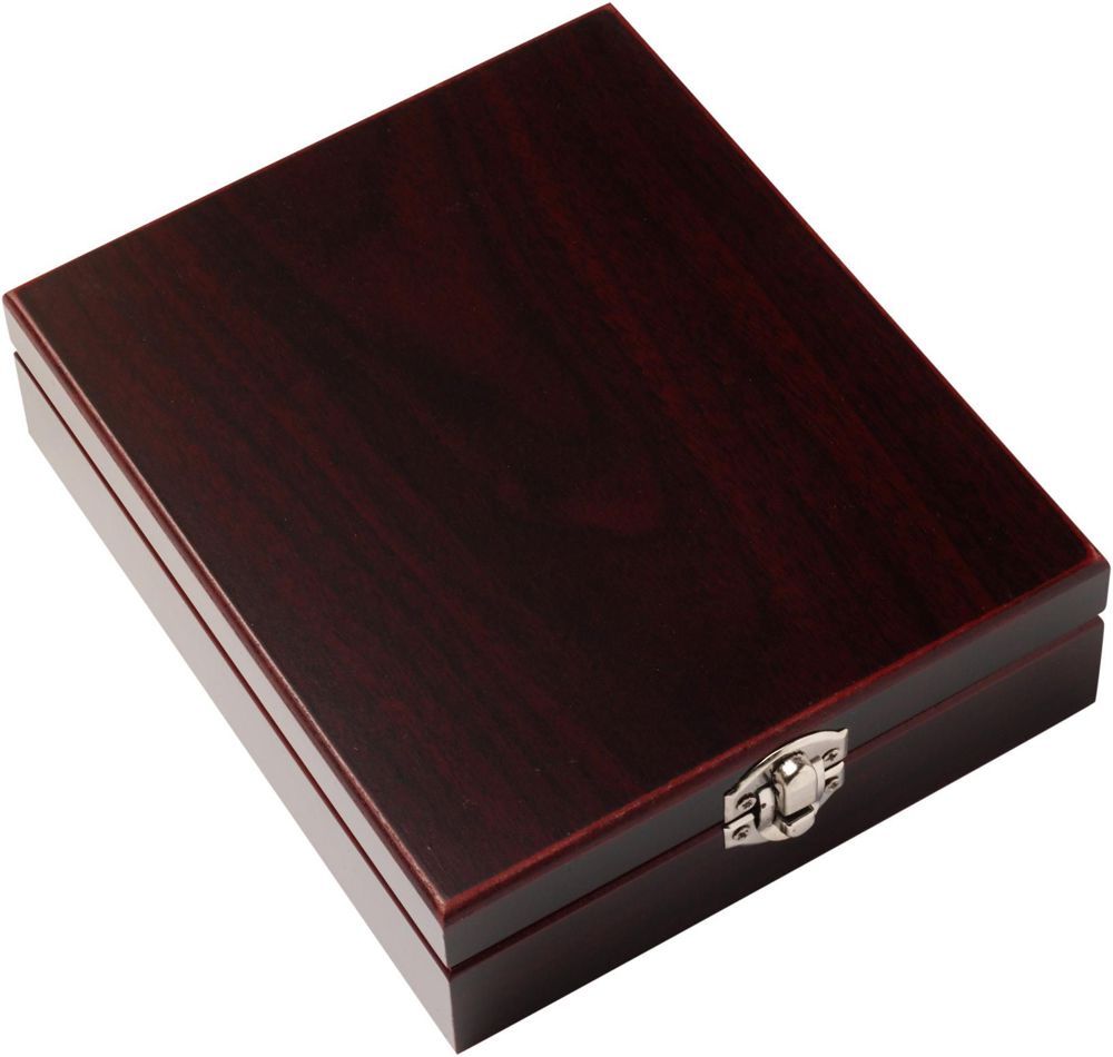 Houten wijn cadeauset Brady - voor bedrijven en relatiegeschenken - Bruin