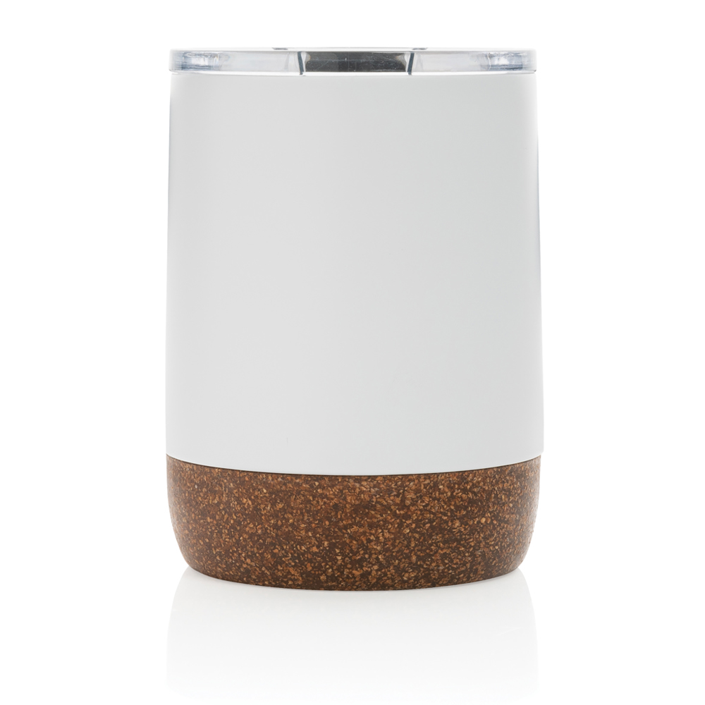 RCS gerecycled roestvrijstalen koffiebeker met kurk