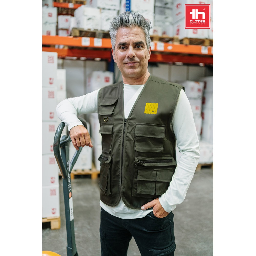 THC PIXEL. Vest (200 g/m²) in polyester en katoen - met logo of onbedrukt bestellen