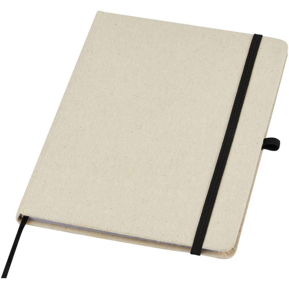 Tutico hardcover notitieboek van organisch katoen - bedrukt of onbedrukt verkrijgbaar