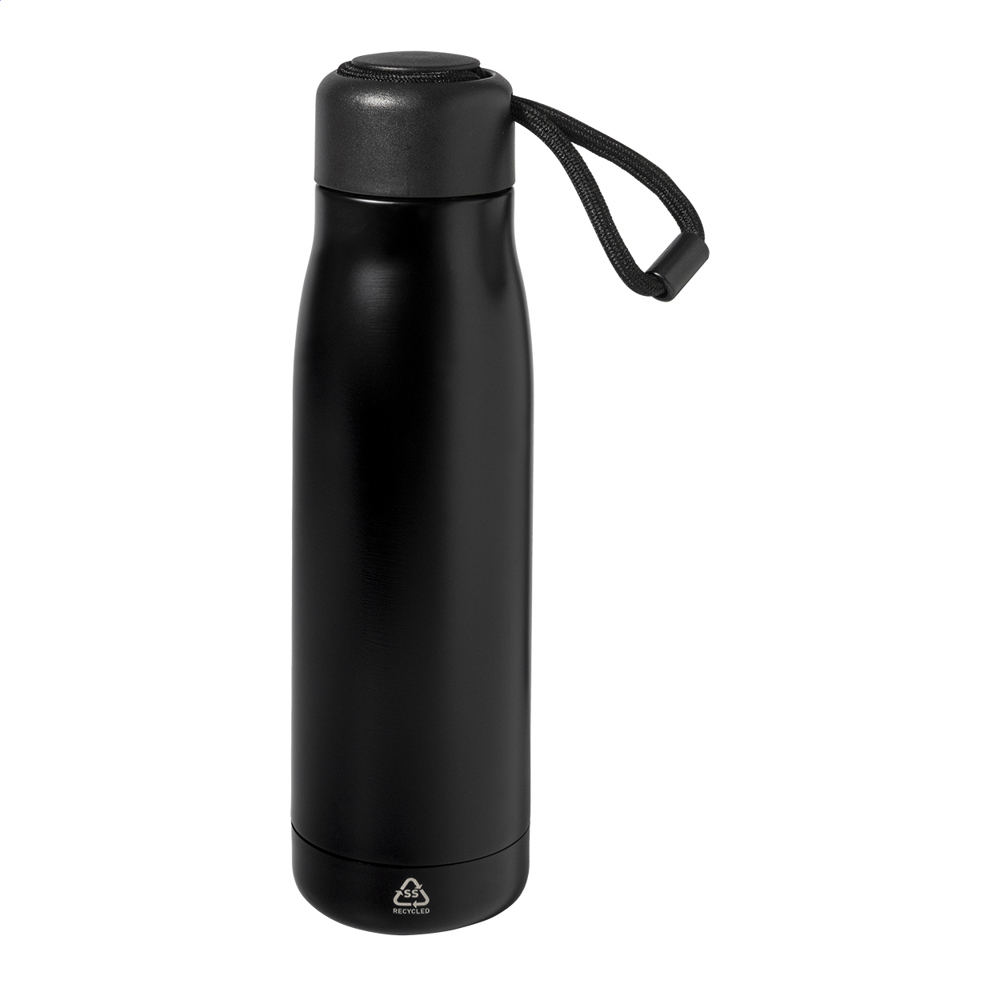 Rekalu - RSS geïsoleerde fles - kopen of bedrukken - Zwart
