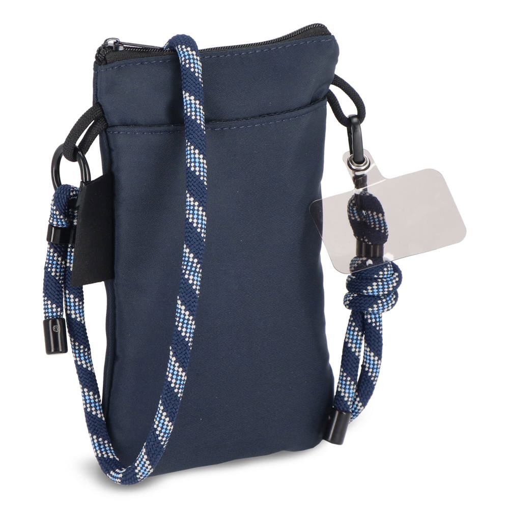 Pocket Everyday Essentials pouch met paracord draagkoord - kopen of bedrukken - Donkerblauw