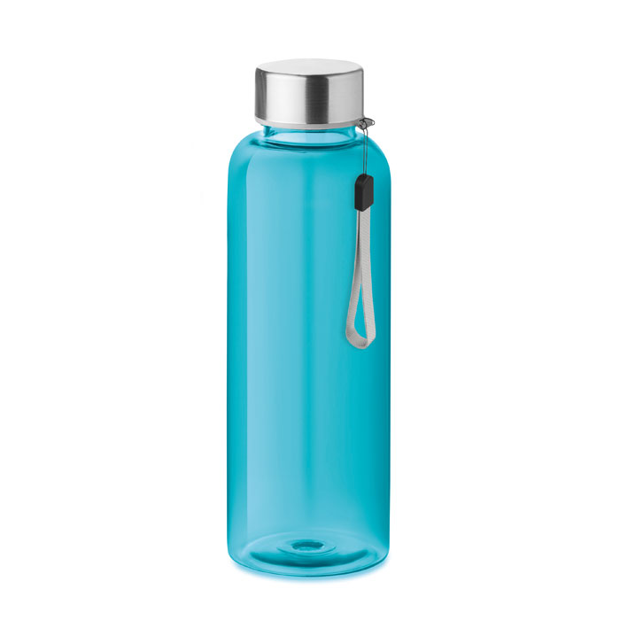 UTAH - Drinkfles 500 ml - bedrukt of onbedrukt verkrijgbaar - Transparant Blauw