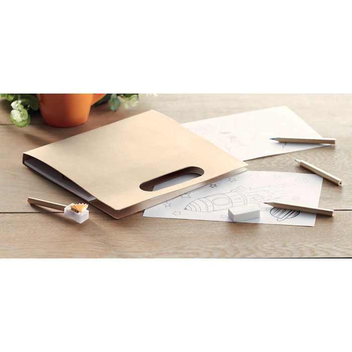 FOLDER2 GO - Kleurset met 6 potloden - kopen of bedrukken