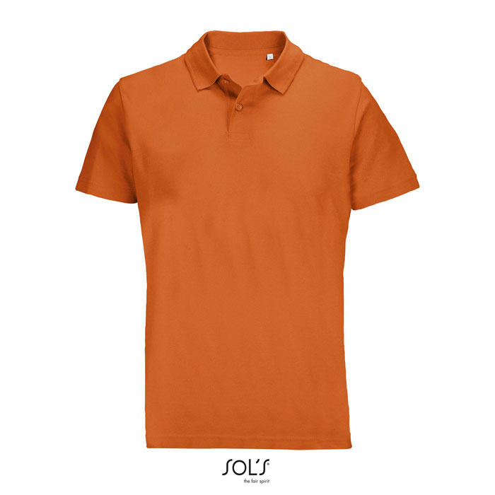 PULSE - PULSE UNISEX POLO - met logo of onbedrukt bestellen - Oranje