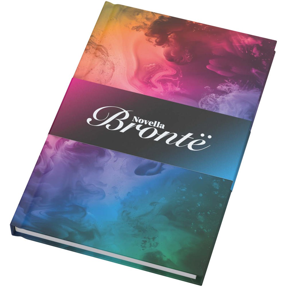 Novella Brontë A5 notitieboek met matte harde cover, 100 vellen