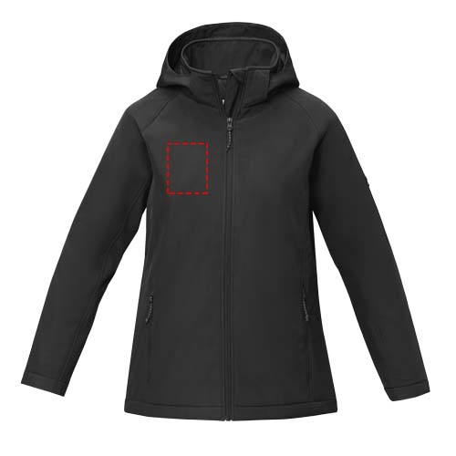 Notus gewatteerd softshell damesjas