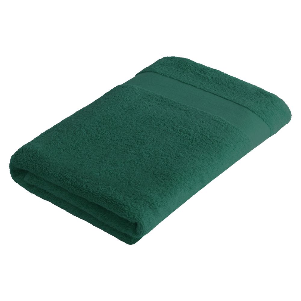 Sophie Muval handdoek 140x70 cm, 450 gr/m² - met logo of onbedrukt bestellen - Flessengroen (PMS 3308c) / Flessengroen