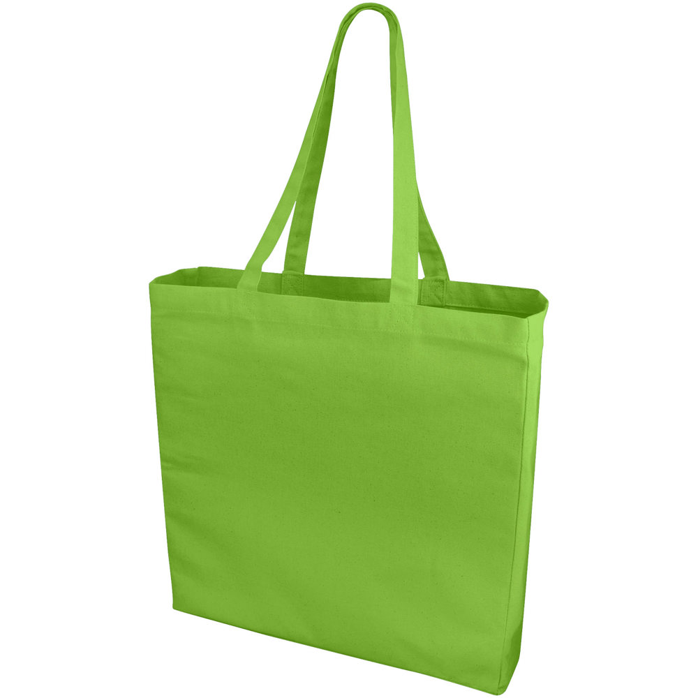 Odessa 220 g/m katoenen draagtas 13L - voor bedrijven en relatiegeschenken - lime