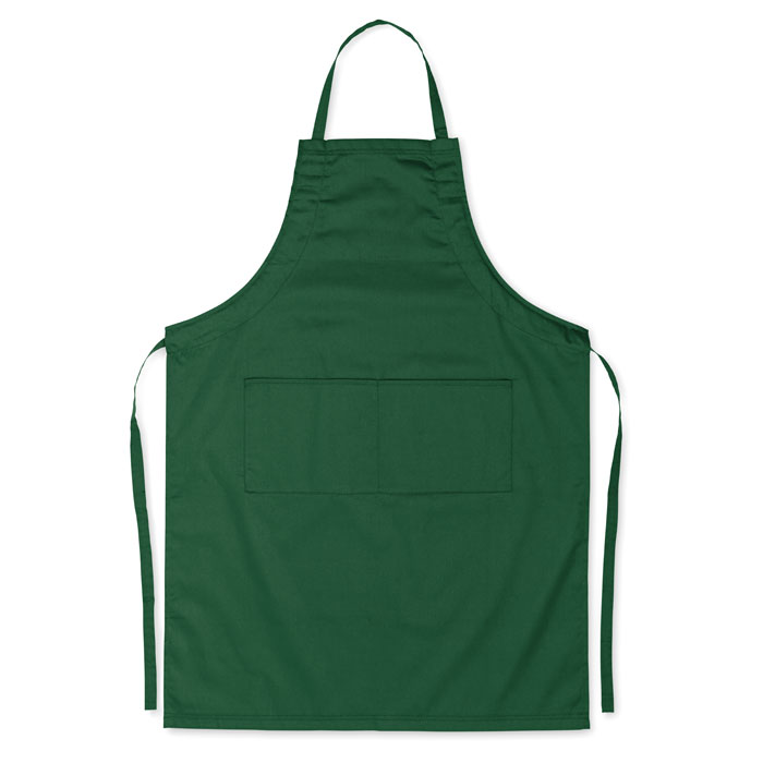 FITTED KITAB GRANADA - Keukenschort - met logo of onbedrukt bestellen - groen