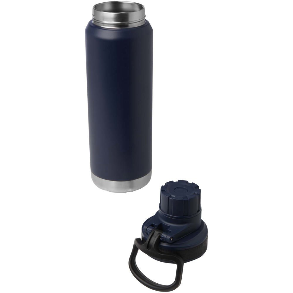 Fortis 700 ml RCS-gecertificeerde waterfles van gerecycled roestvrij staal met koperen vacuümisolatie (geschikt voor koolzuur