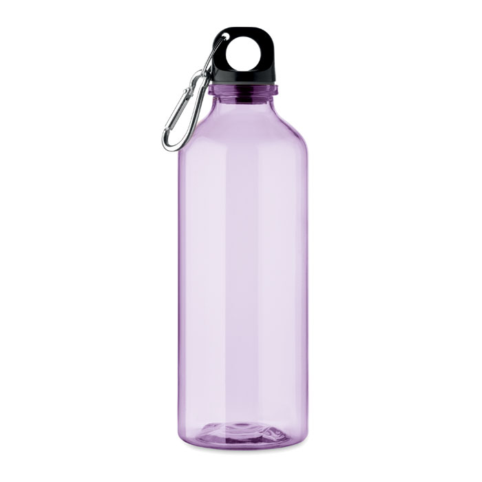 MOSS RE500 - RPET fles 500ml - bedrukt of onbedrukt verkrijgbaar - Transparant Violet