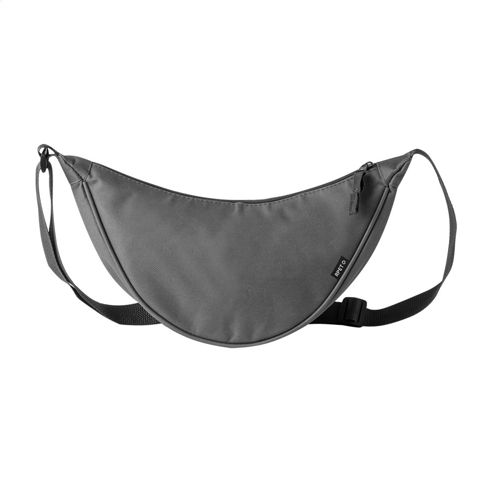Lollap - RPET-crossbody heuptas - bedrukt of onbedrukt verkrijgbaar - Grijs