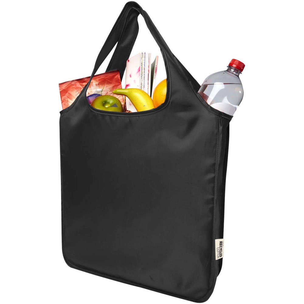 Ash RPET grote opvouwbare draagtas 14L