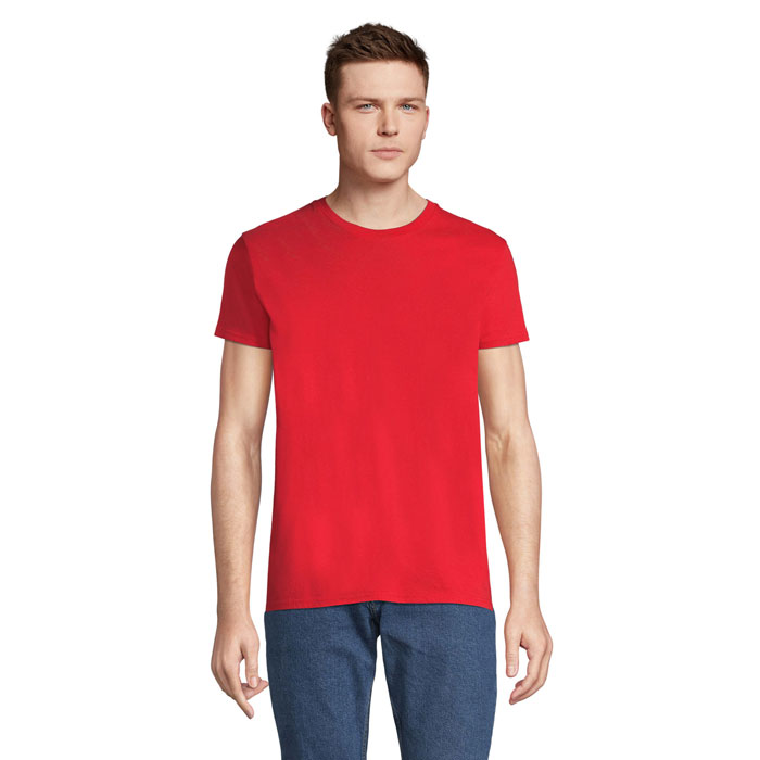 PIONEER MEN - PIONIER HEREN T-Shirt 175g - bedrukt of onbedrukt verkrijgbaar - Helder Rood