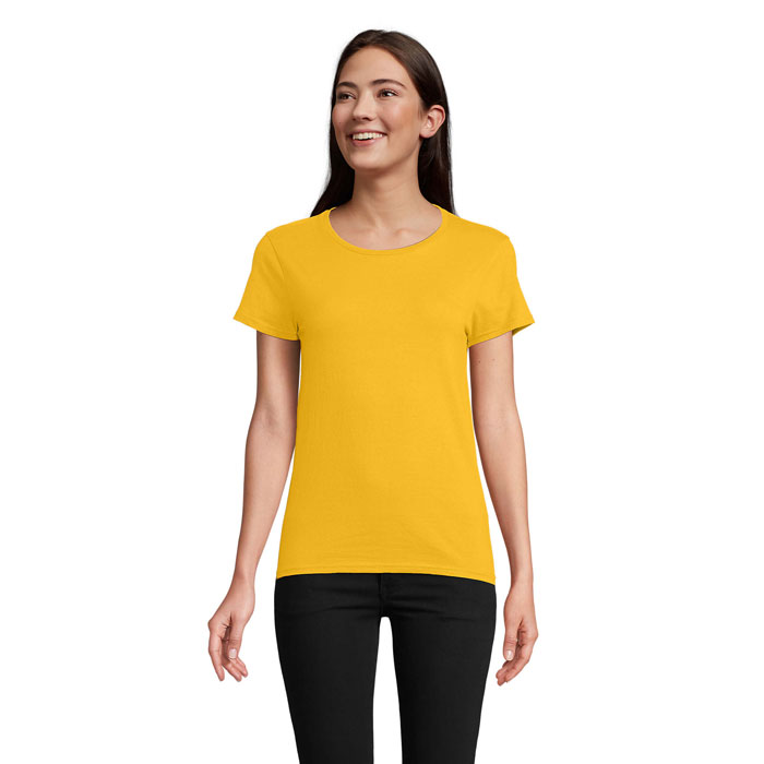 PIONEER WOMEN - PIONEER DAMES T-Shirt 175g - bedrukt of onbedrukt verkrijgbaar - goud