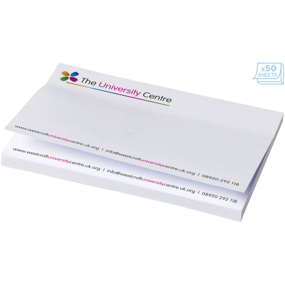 Sticky-Mate® sticky notes 150x100 mm - bedrukt of onbedrukt verkrijgbaar