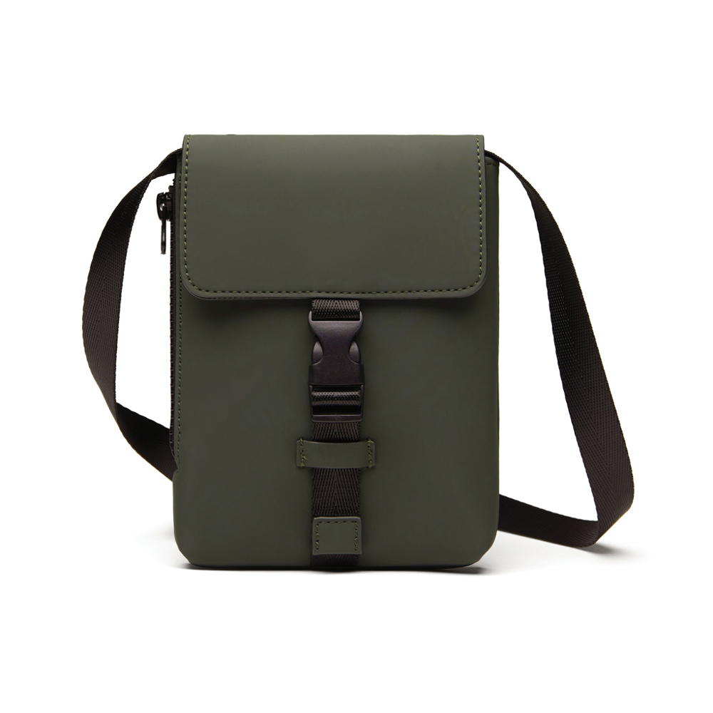 VINGA Baltimore RCS essentials tas - voor bedrijven en relatiegeschenken - groen (± PMS 19-0414 TPG)