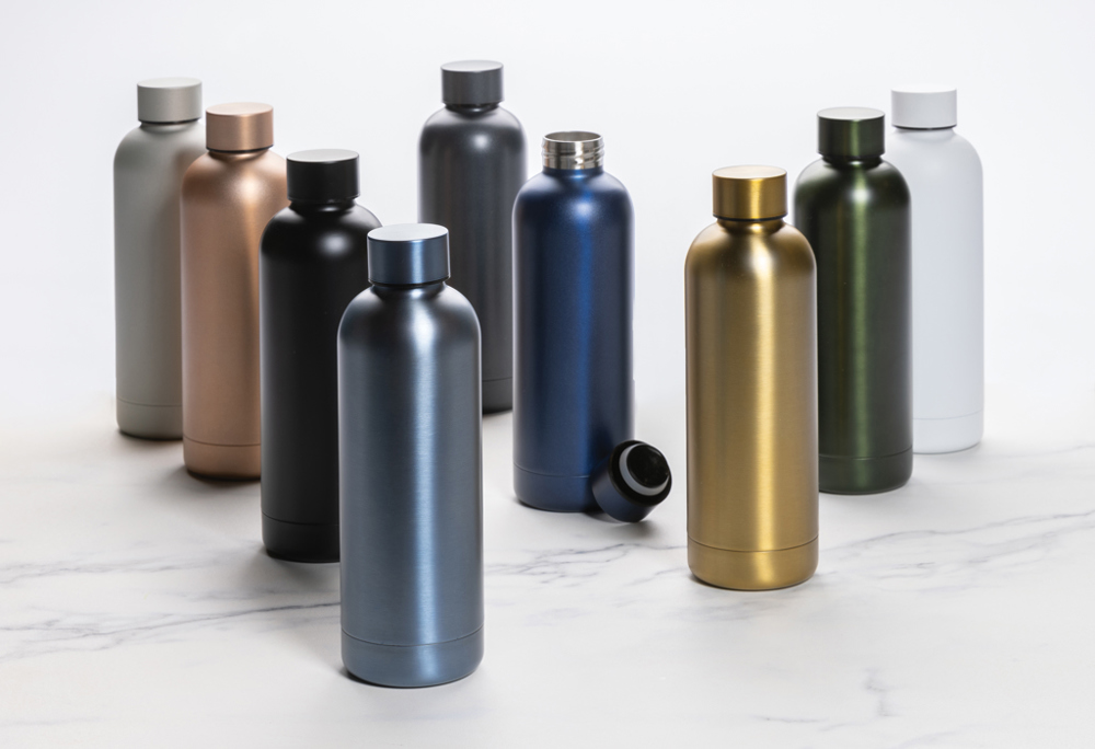 RCS gerecycled roestvrijstalen Impact vacuümfles