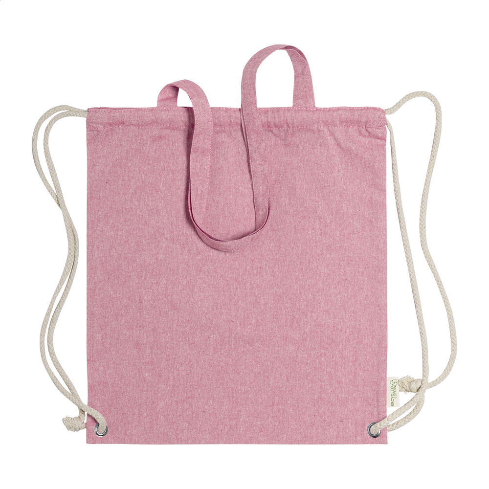 Holbery - trekkoord tas - kopen of bedrukken - roze