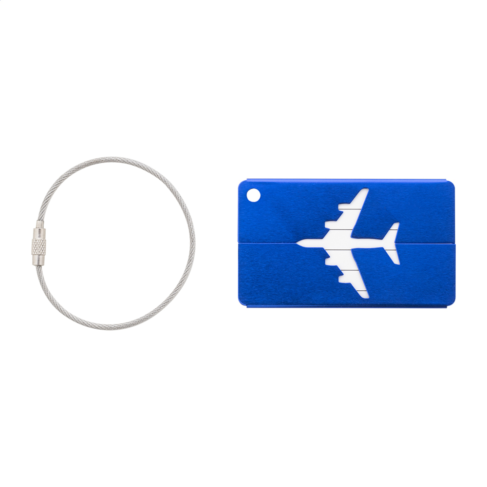 Orlando - kofferlabel - voor bedrijven en relatiegeschenken - blauw