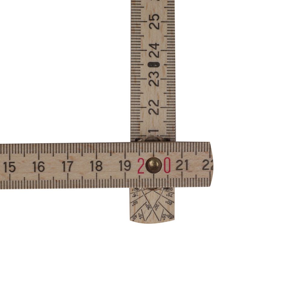Duimstok hout 2m premium natuurlijk