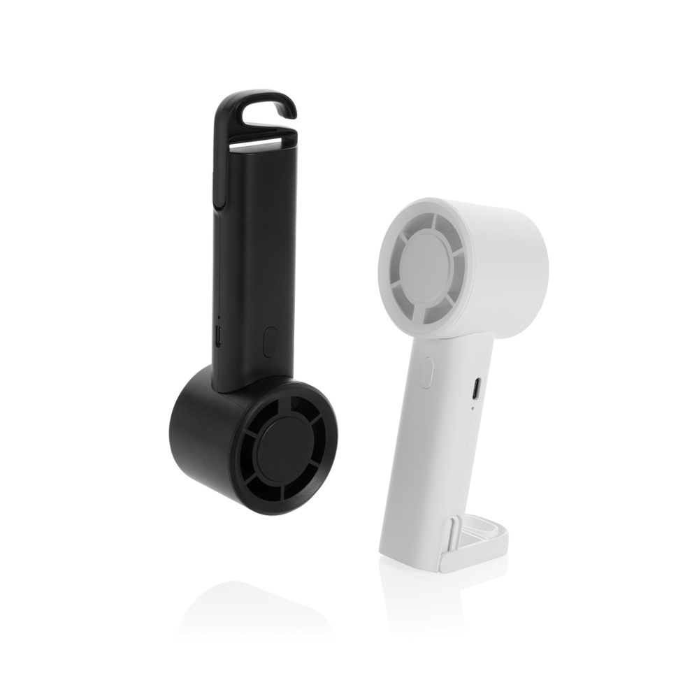 Twist RCS rplastic herlaadbare draagbare ventilator - voor bedrijven en relatiegeschenken