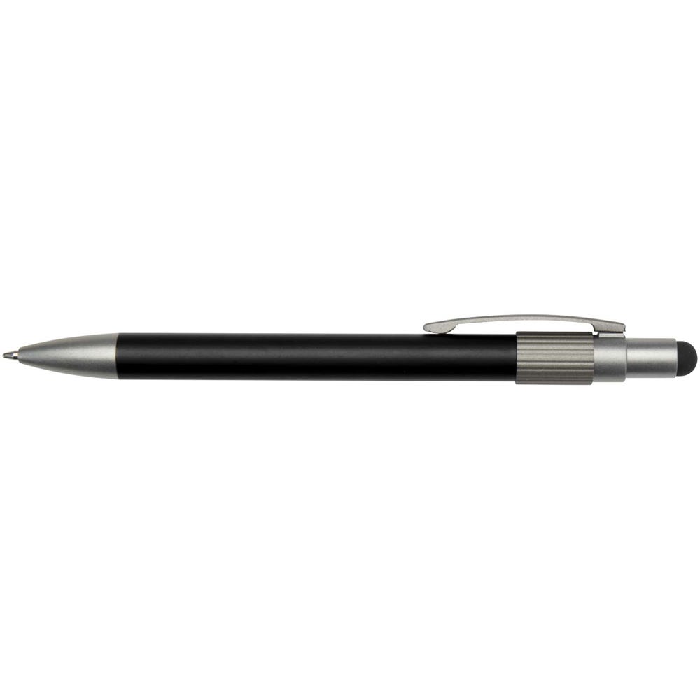 Rill RCS gerecycleerde balpen met stylus en fidget spinner (blauwe inkt)