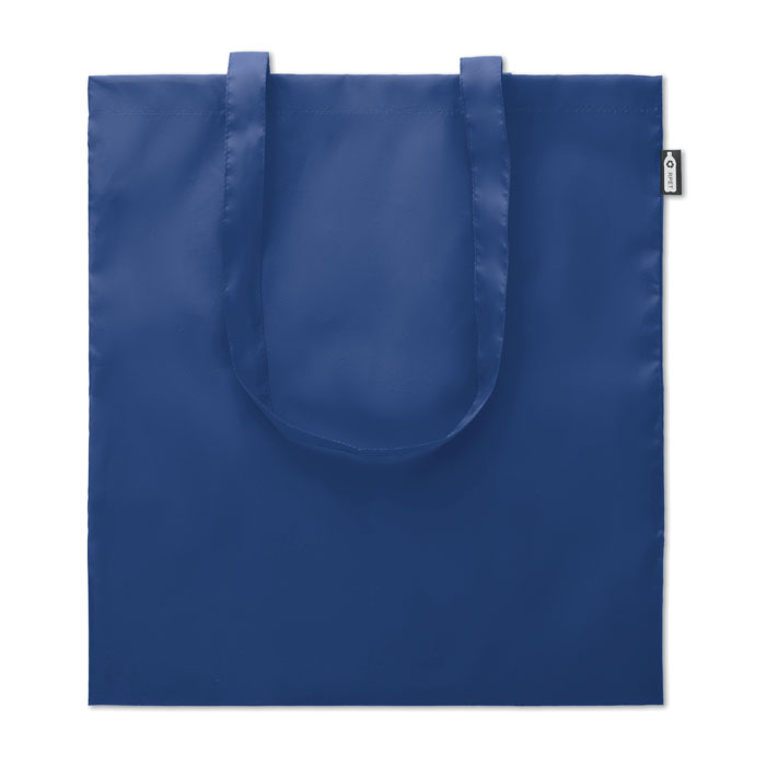 TOTEPET - Boodschappentas in RPET - bedrukt of onbedrukt verkrijgbaar - blauw