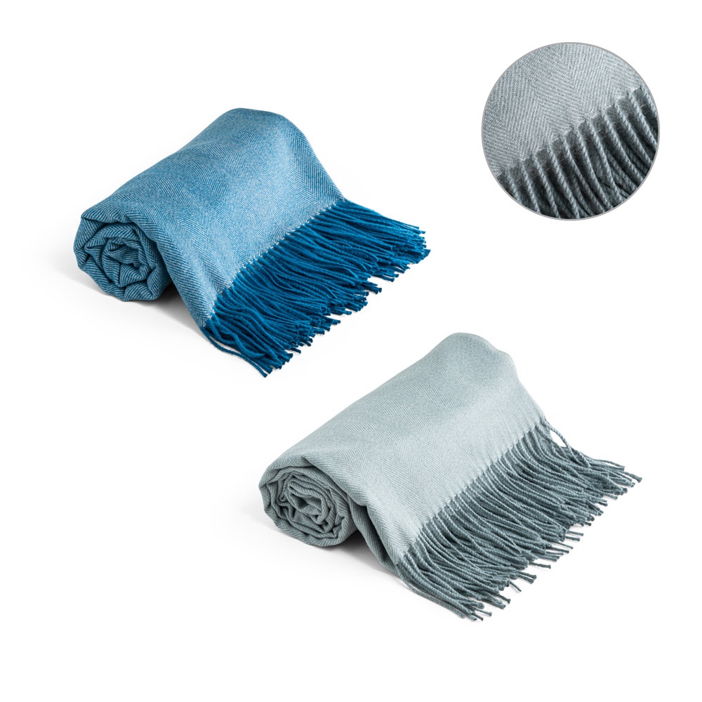 SMOOTH. 100% acryl deken met lint voor personalisatiekaart (270 g/m²) - bedrukt of onbedrukt verkrijgbaar