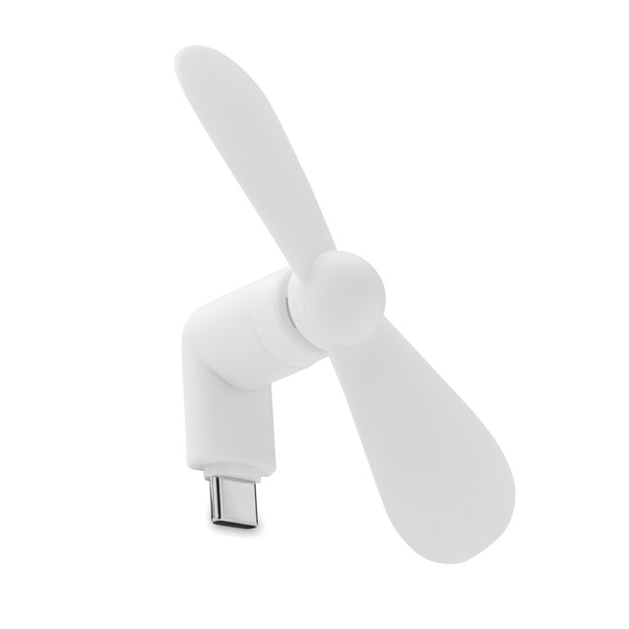 PHAN - Draagbare USB-ventilator - voor bedrijven en relatiegeschenken - Wit