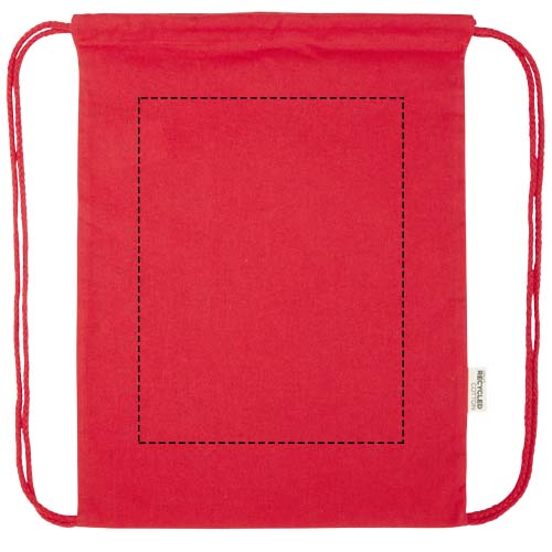 Oregon Blend 140 g/m² GRS gerecyclede tas met trekkoord 5 l