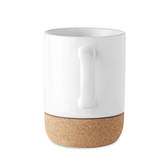 SUBCORK - Sublimatie mok met kurk detail