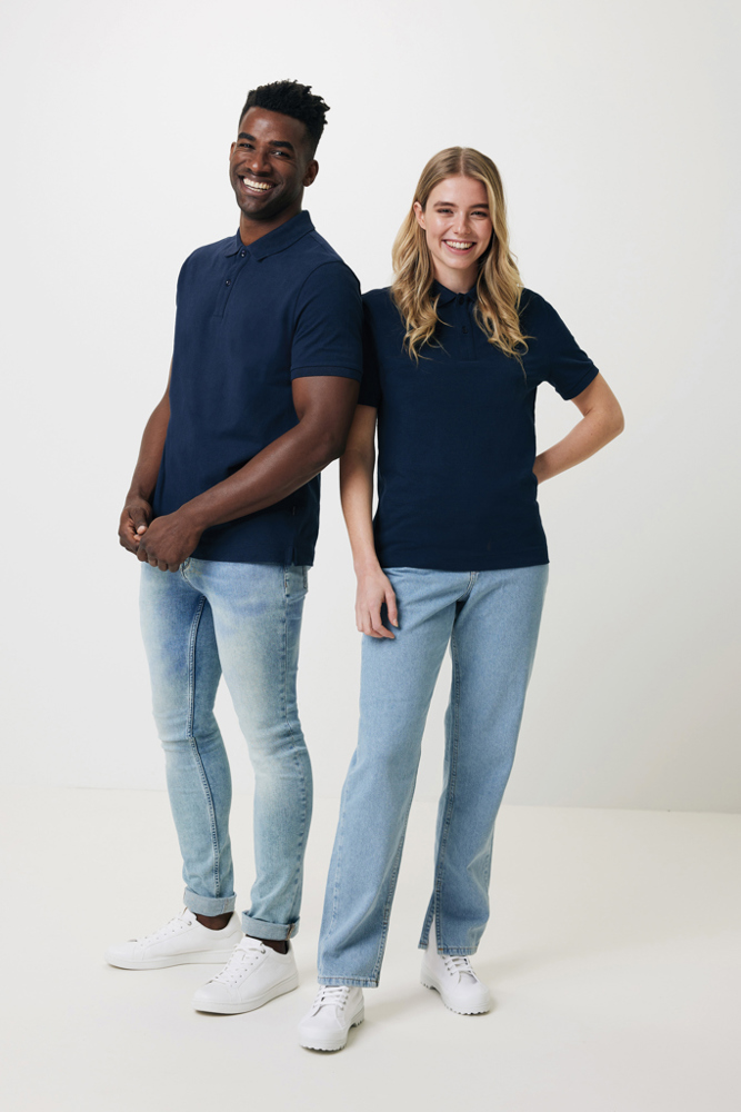 IQONIQ Yosemite gerecycled katoen pique polo