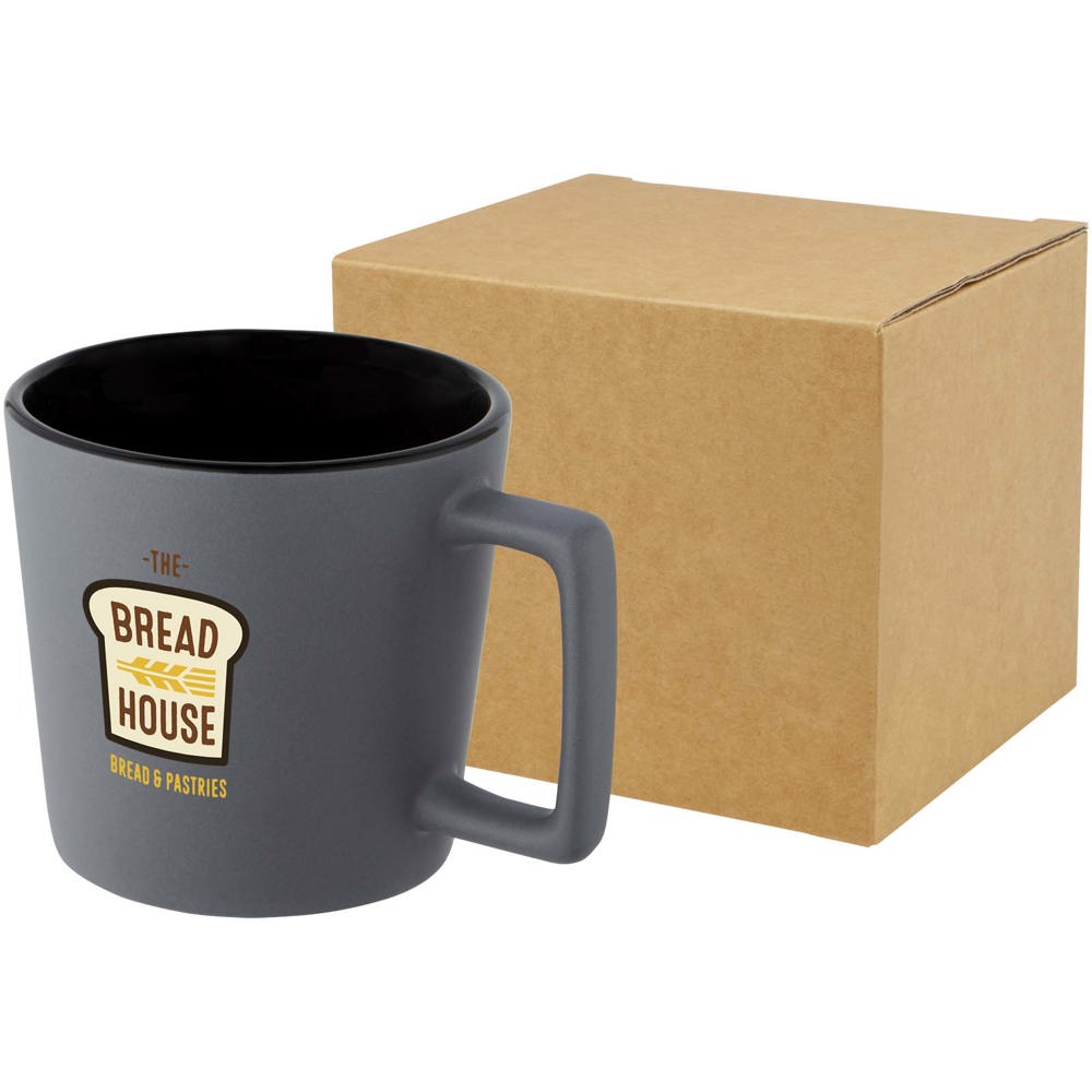 Cali keramische mok van 370 ml met matte afwerking