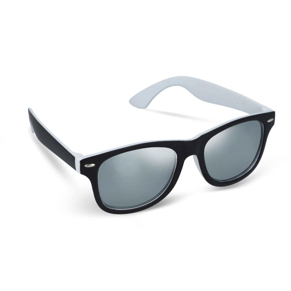 Zonnebril Tate spiegelglas UV400 - voor bedrijven en relatiegeschenken - wit