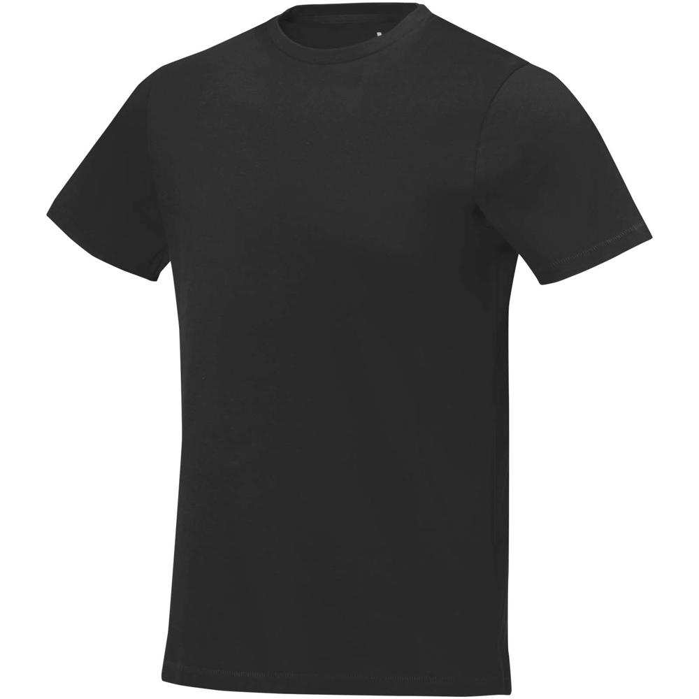 Nanaimo heren t-shirt met korte mouwen - kopen of bedrukken - Zwart