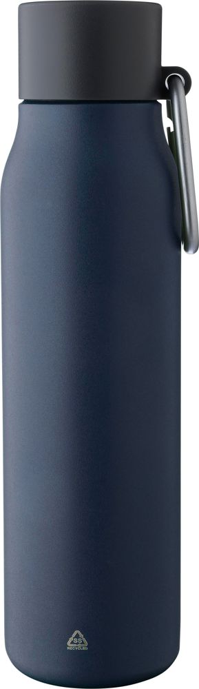 Gerecyclede dubbelwandige roestvrijstalen drinkfles (600 ml) Cassian