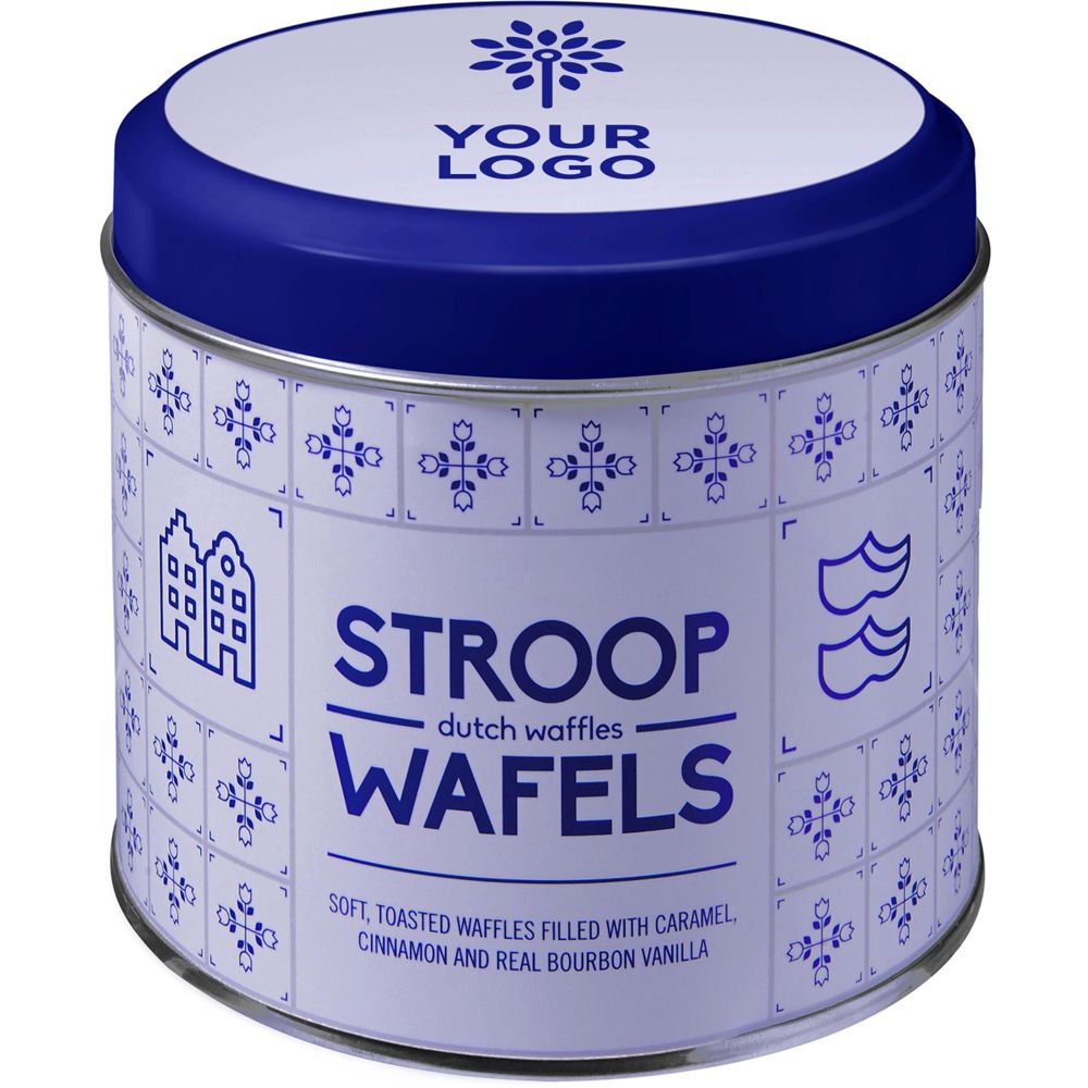 Blik inclusief stroopwafels William