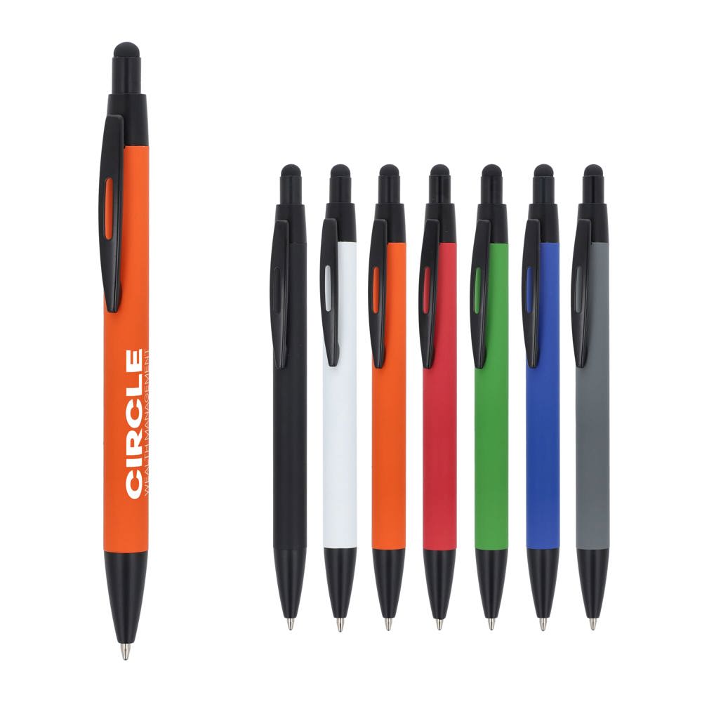 Balpen Alaska soufttouch met stylus R-AL - kopen of bedrukken