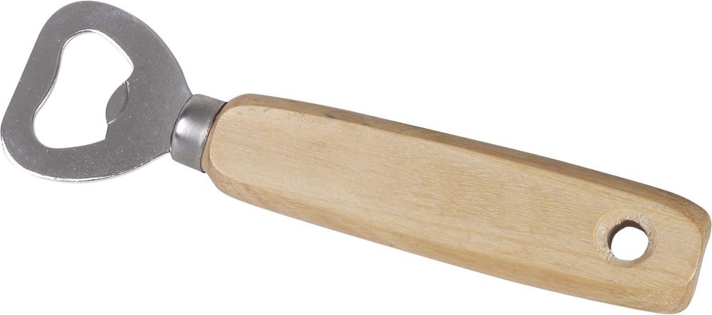 Houten flesopener Travis - met logo of onbedrukt bestellen