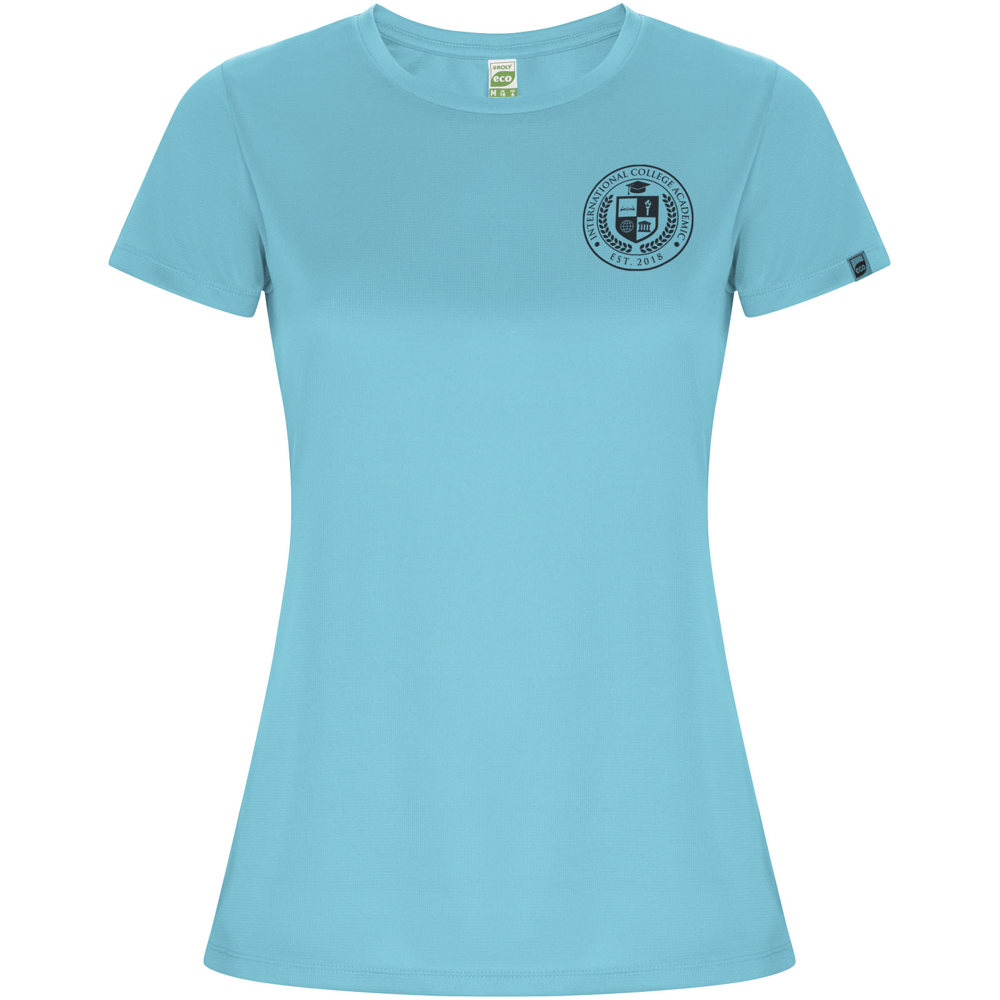 Imola 135 g/m² sportshirt met korte mouwen voor dames