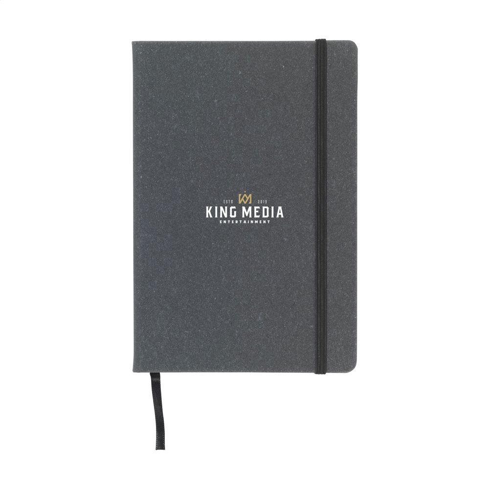 Montana Recycled Leather Notebook A5 - bedrukt of onbedrukt verkrijgbaar