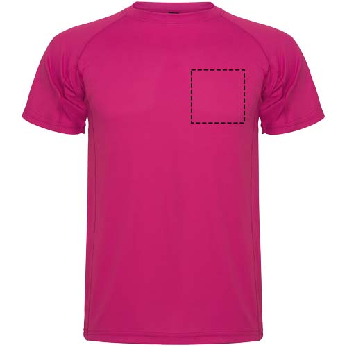 Montecarlo 150 g/m² sportshirt met korte mouwen voor heren