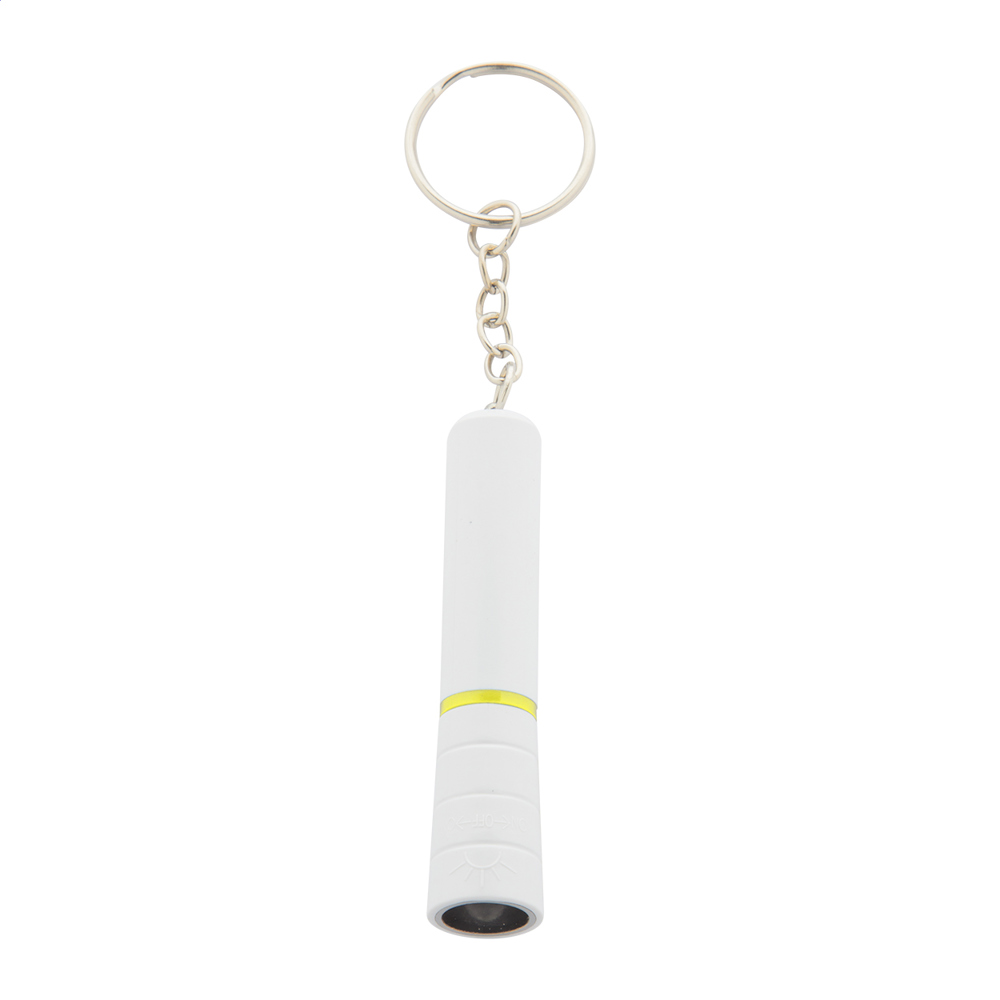 Waipei - mini zaklamp - met logo of onbedrukt bestellen - geel/wit